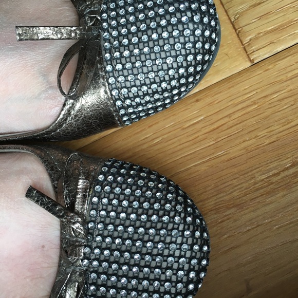 Ladies shoes flats sparkles 8.5 - Picture 3 of 4